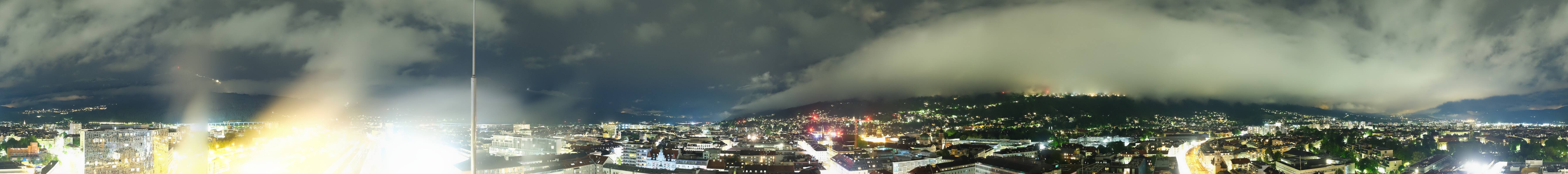 Archiv Foto Webcam Panoramablick - Innsbruck