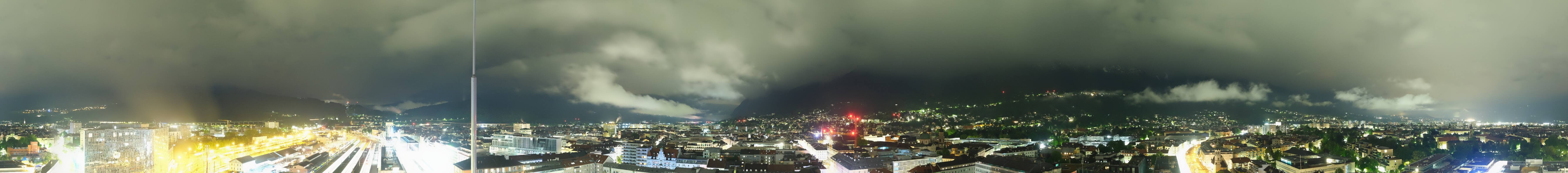 Archiv Foto Webcam Panoramablick - Innsbruck