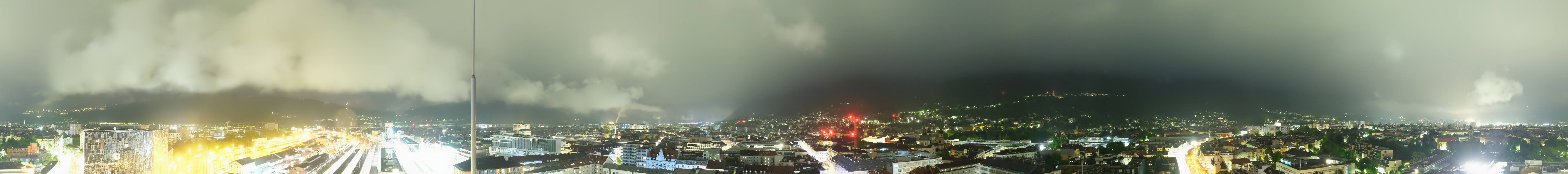 Archiv Foto Webcam Panoramablick - Innsbruck