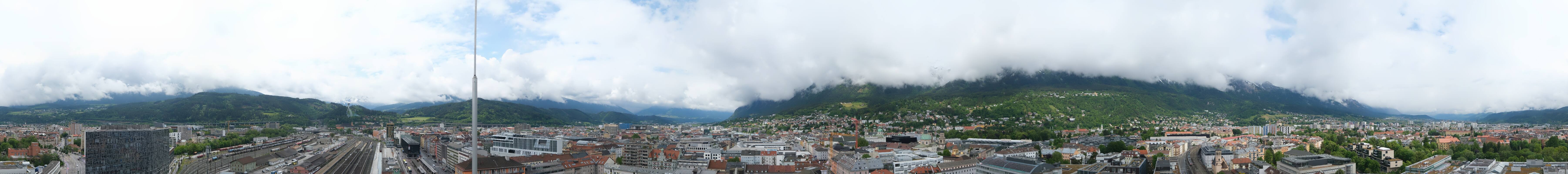 Archived image Webcam Innsbruck - panoramic view