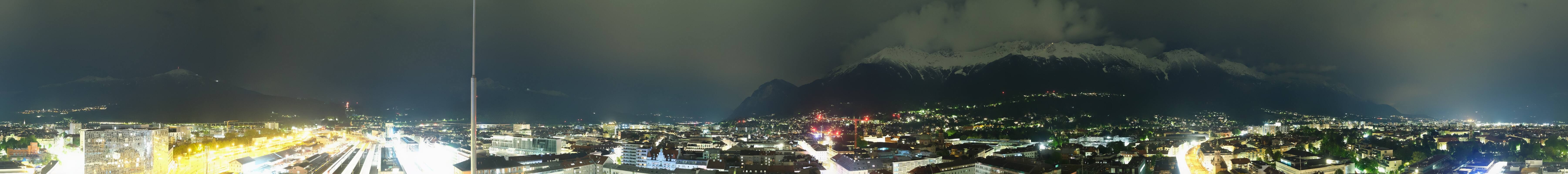 Archiv Foto Webcam Panoramablick - Innsbruck
