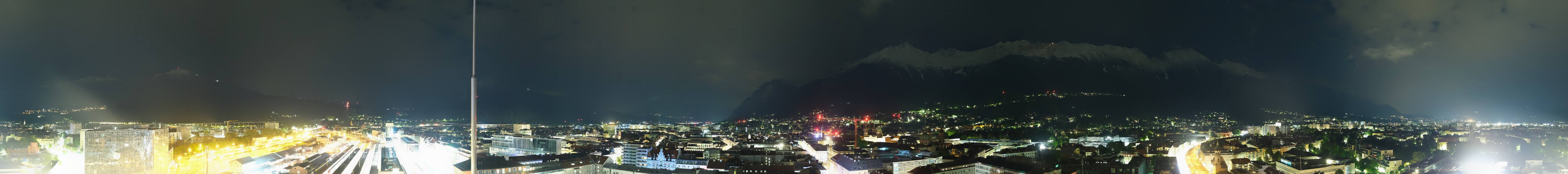 Archiv Foto Webcam Panoramablick - Innsbruck