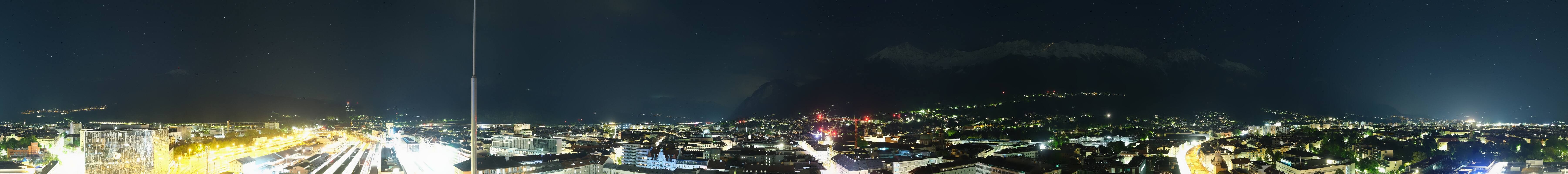 Archiv Foto Webcam Panoramablick - Innsbruck