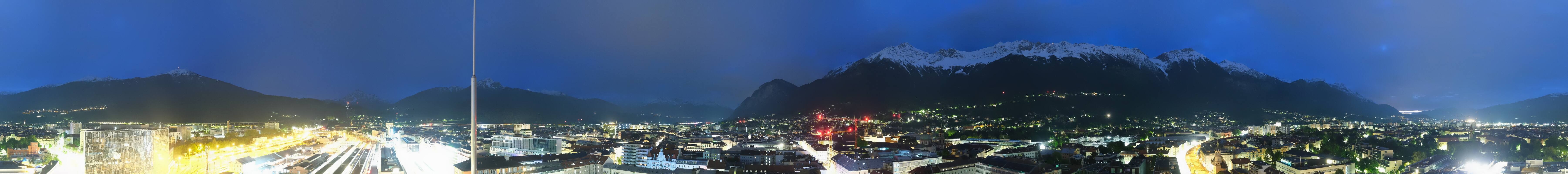 Archiv Foto Webcam Panoramablick - Innsbruck