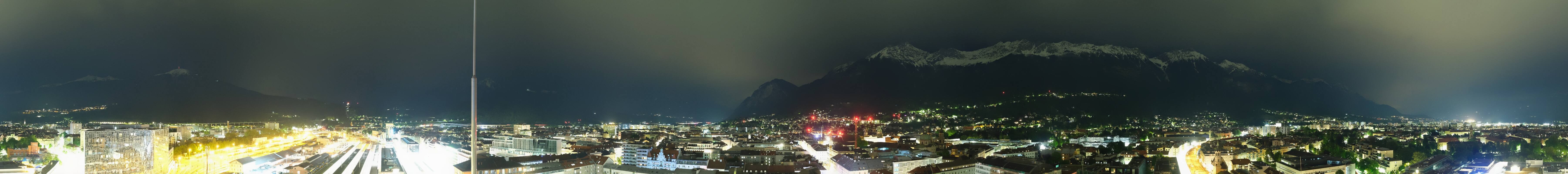 Archiv Foto Webcam Panoramablick - Innsbruck