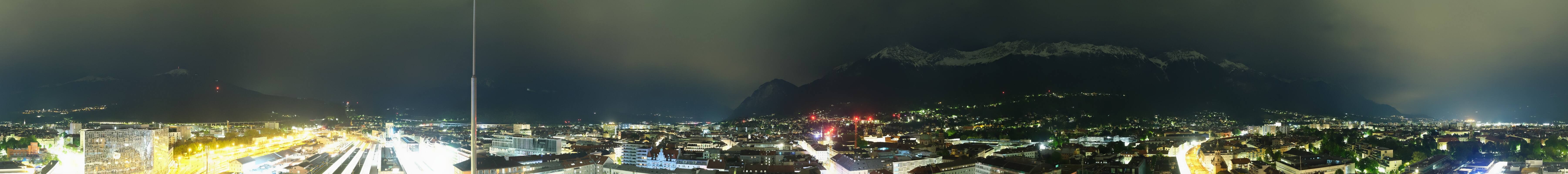 Archiv Foto Webcam Panoramablick - Innsbruck