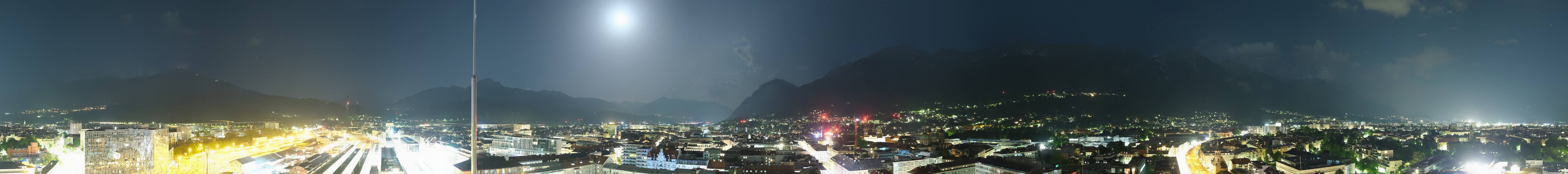 Archiv Foto Webcam Panoramablick - Innsbruck