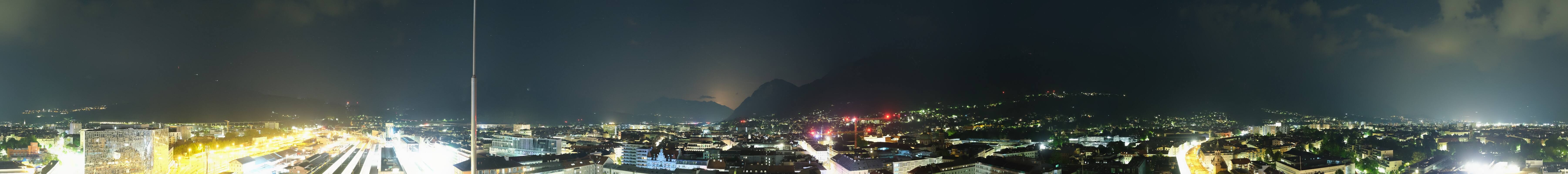 Archiv Foto Webcam Panoramablick - Innsbruck