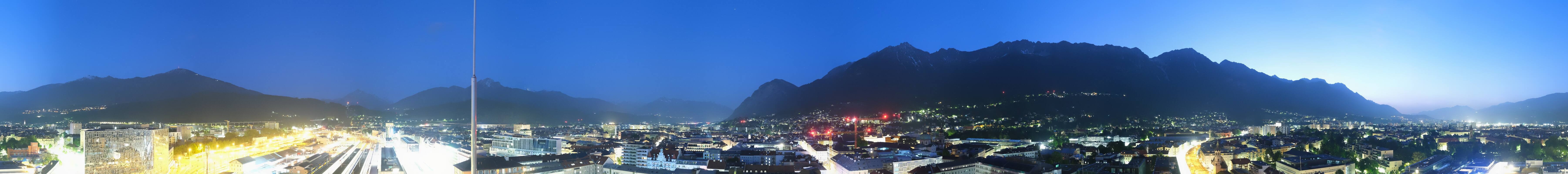 Archiv Foto Webcam Panoramablick - Innsbruck