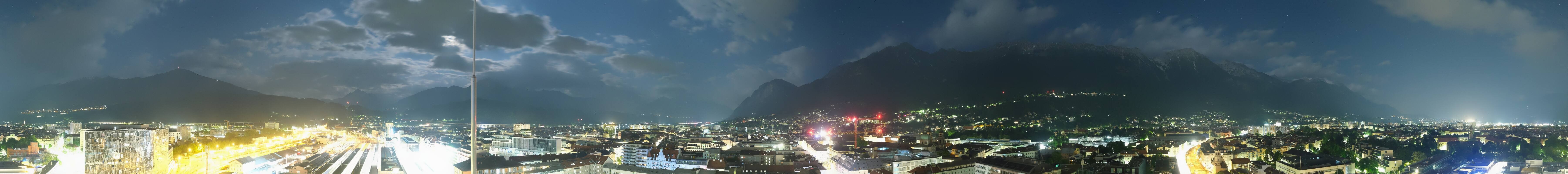 Archiv Foto Webcam Panoramablick - Innsbruck