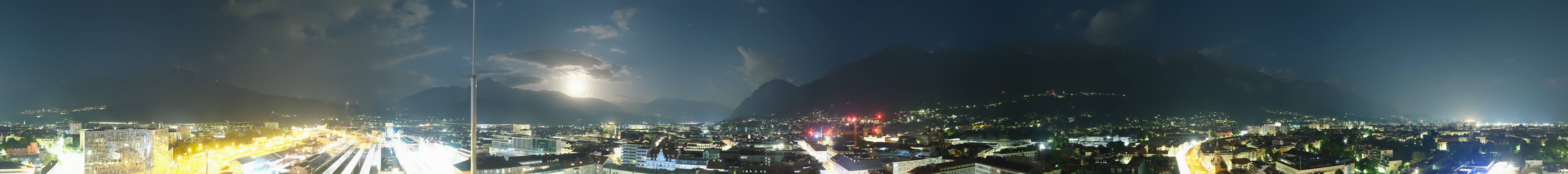 Archiv Foto Webcam Panoramablick - Innsbruck
