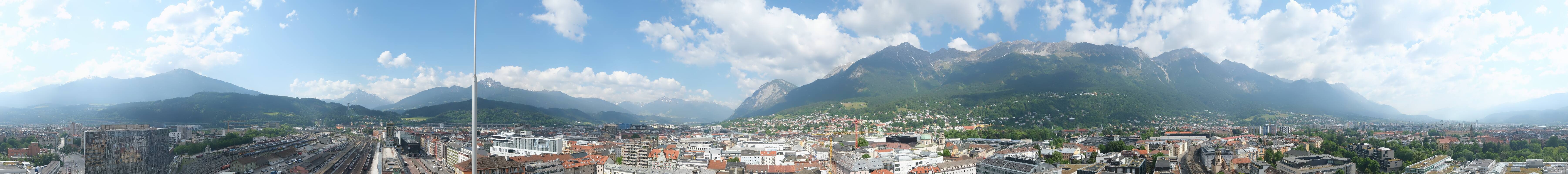 Archived image Webcam Innsbruck - panoramic view
