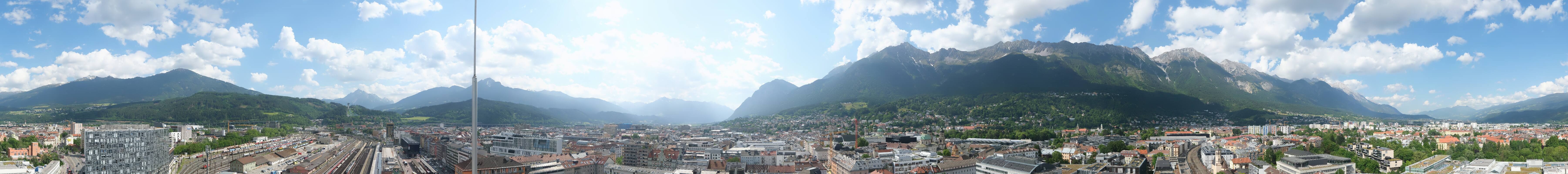 Archived image Webcam Innsbruck - panoramic view