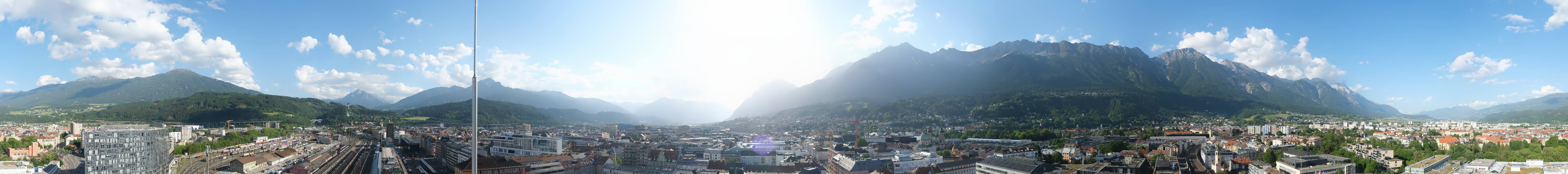 Archived image Webcam Innsbruck - panoramic view