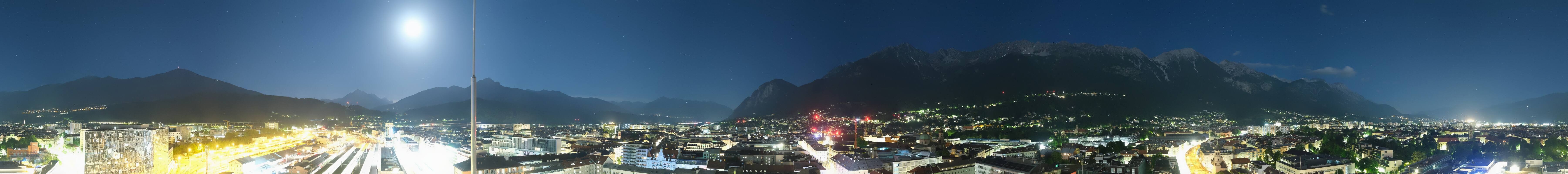 Archiv Foto Webcam Panoramablick - Innsbruck