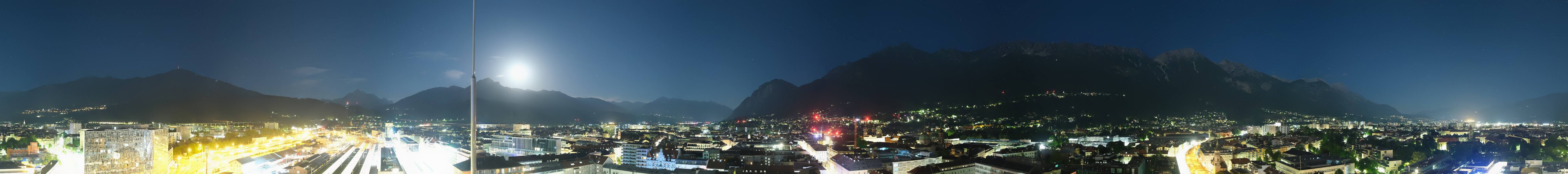 Archiv Foto Webcam Panoramablick - Innsbruck