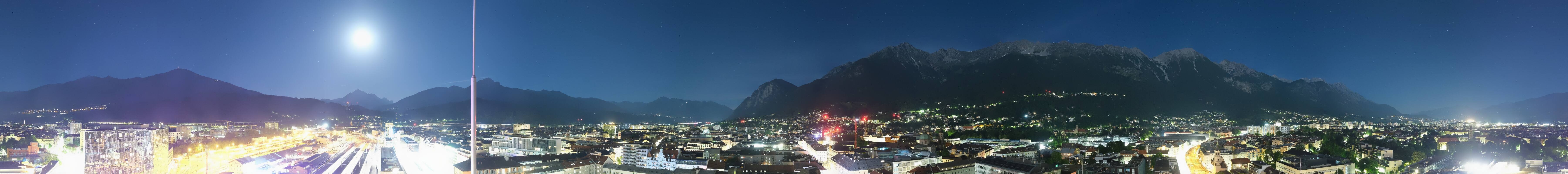 Archiv Foto Webcam Panoramablick - Innsbruck
