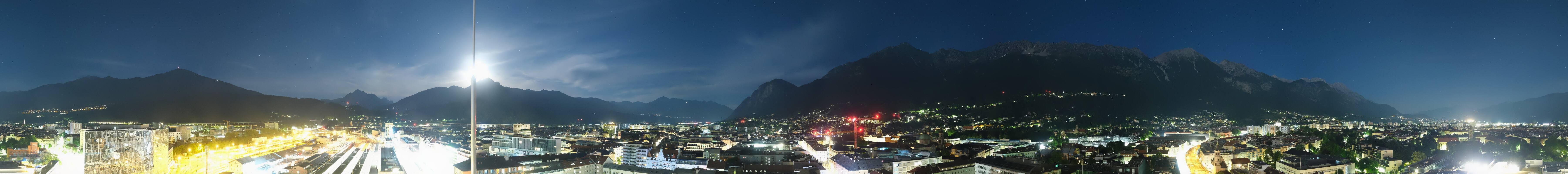 Archiv Foto Webcam Panoramablick - Innsbruck