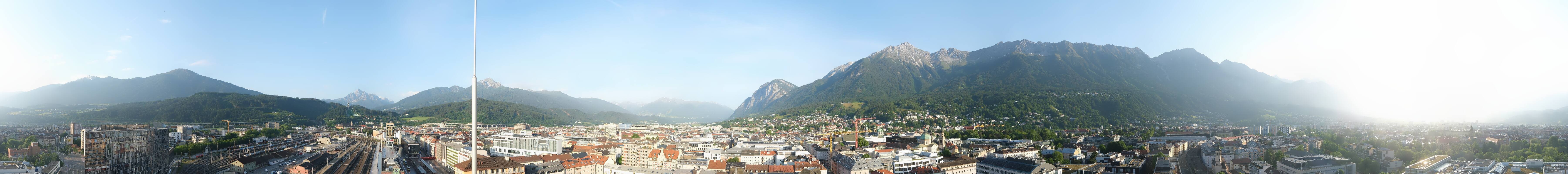 Archived image Webcam Innsbruck - panoramic view