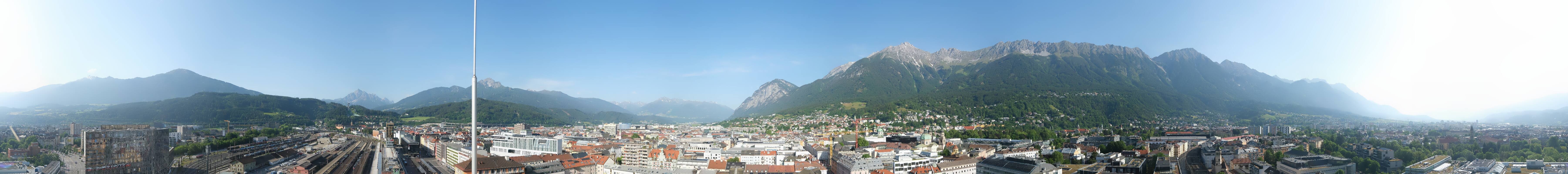 Archived image Webcam Innsbruck - panoramic view