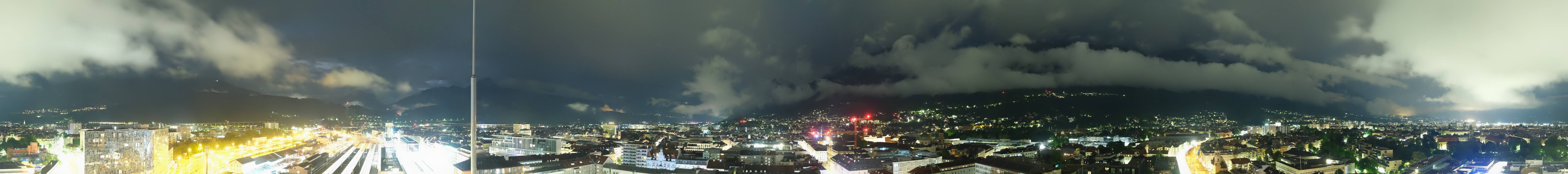 Archiv Foto Webcam Panoramablick - Innsbruck