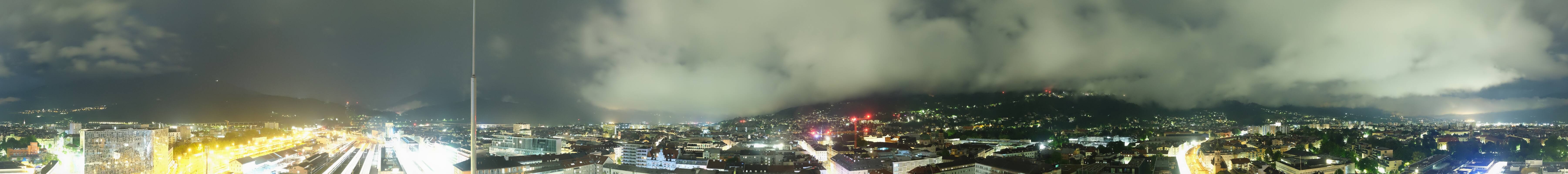 Archiv Foto Webcam Panoramablick - Innsbruck
