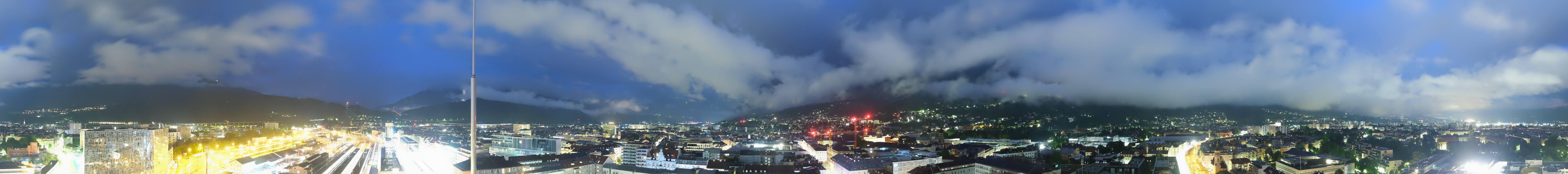 Archiv Foto Webcam Panoramablick - Innsbruck