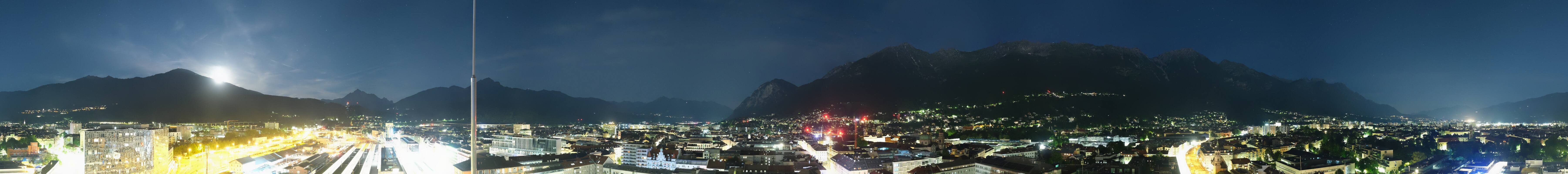 Archiv Foto Webcam Panoramablick - Innsbruck