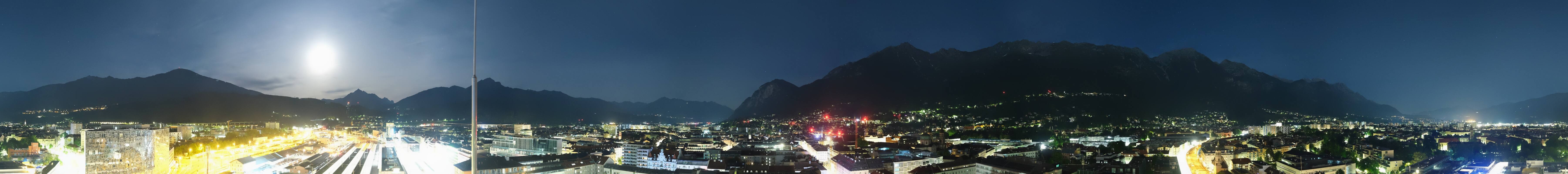 Archiv Foto Webcam Panoramablick - Innsbruck