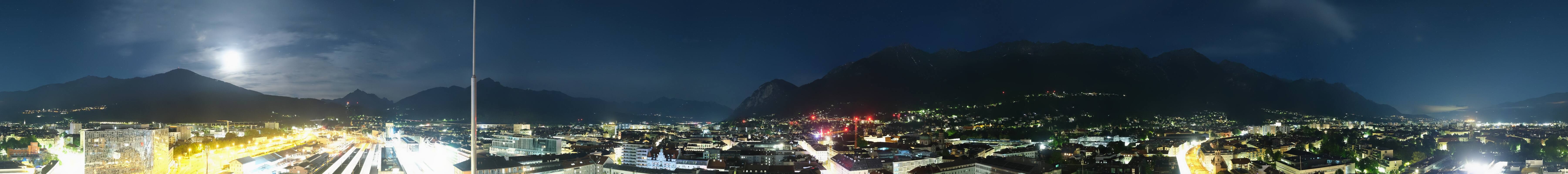 Archiv Foto Webcam Panoramablick - Innsbruck