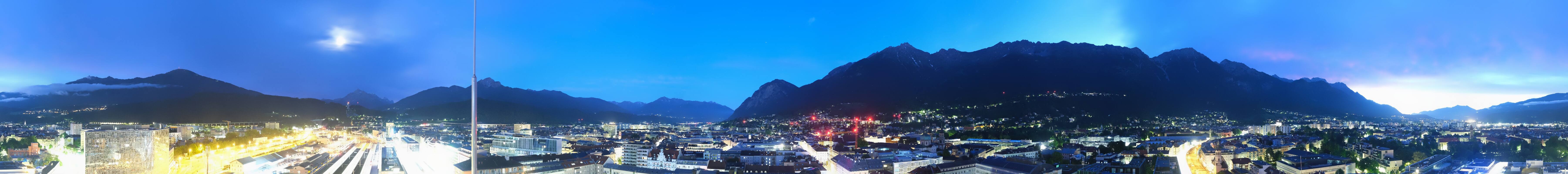 Archiv Foto Webcam Panoramablick - Innsbruck
