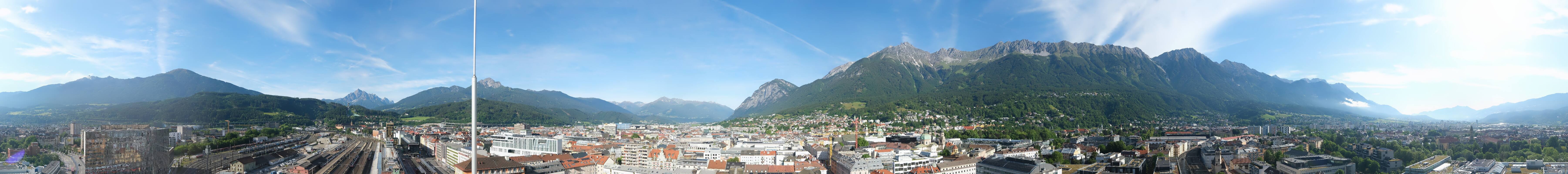 Archived image Webcam Innsbruck - panoramic view
