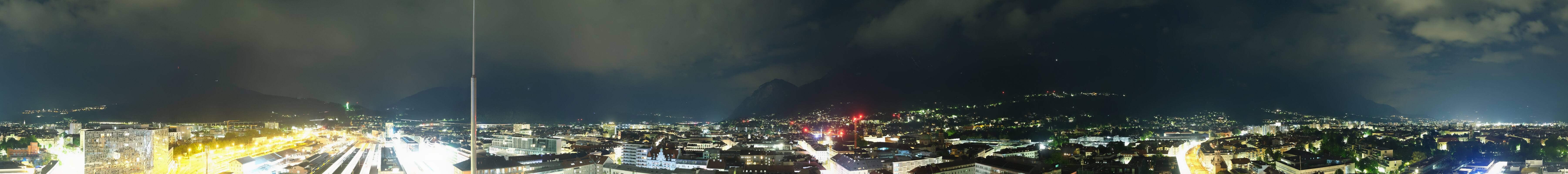 Archiv Foto Webcam Panoramablick - Innsbruck