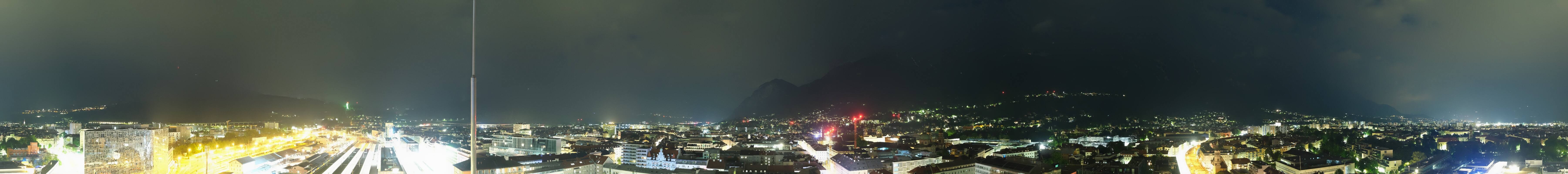 Archiv Foto Webcam Panoramablick - Innsbruck