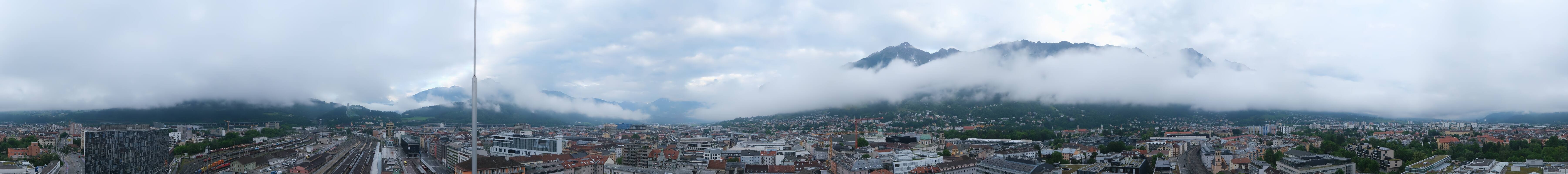 Archived image Webcam Innsbruck - panoramic view