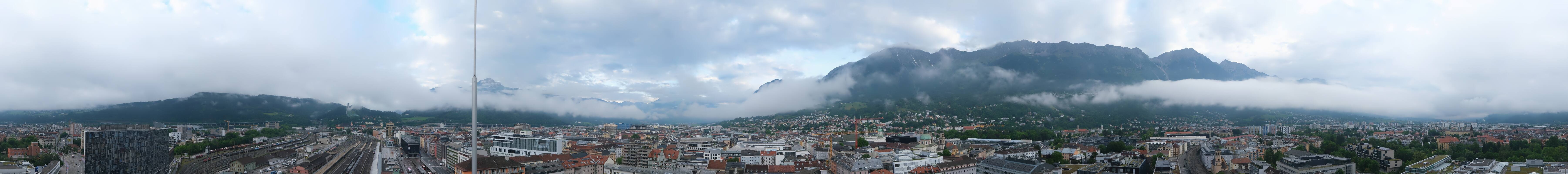 Archived image Webcam Innsbruck - panoramic view