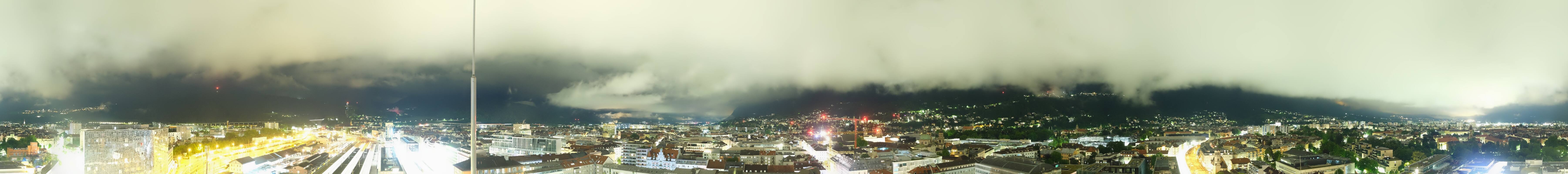 Archiv Foto Webcam Panoramablick - Innsbruck