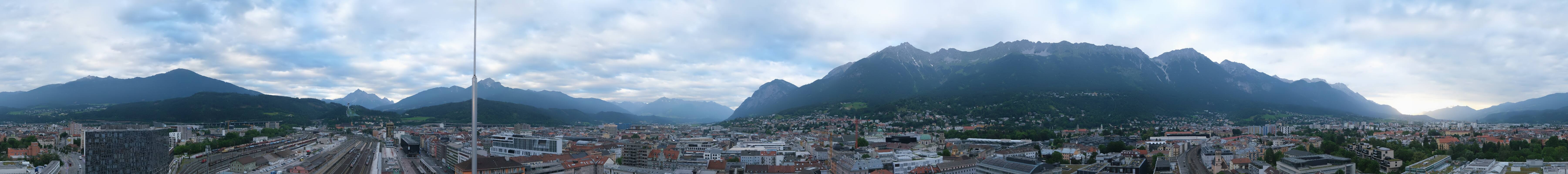 Archived image Webcam Innsbruck - panoramic view
