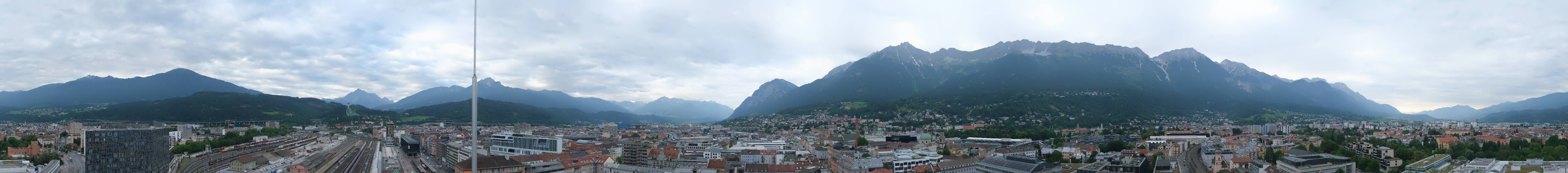 Archived image Webcam Innsbruck - panoramic view