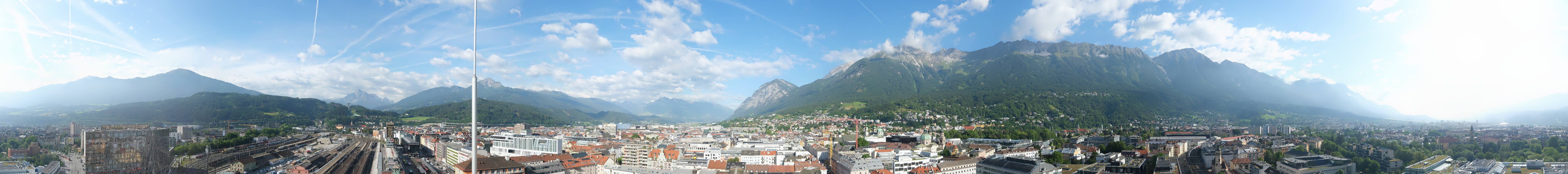 Archived image Webcam Innsbruck - panoramic view