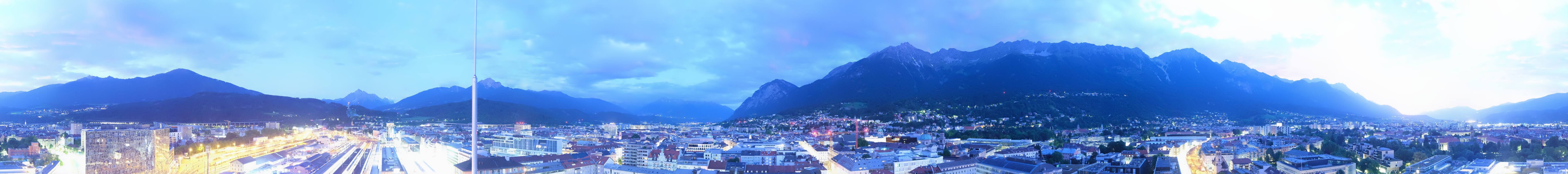 Archiv Foto Webcam Panoramablick - Innsbruck