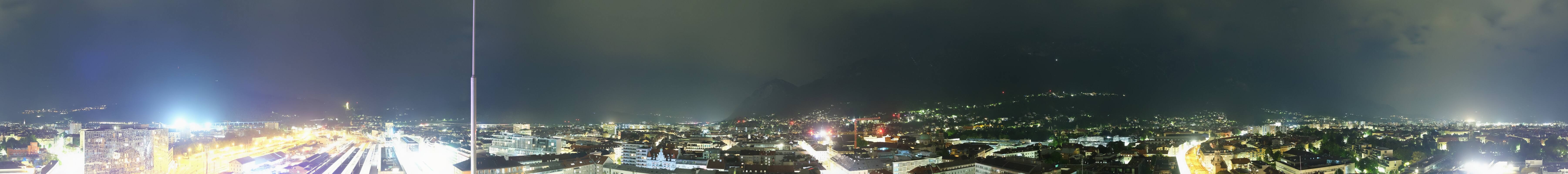 Archiv Foto Webcam Panoramablick - Innsbruck