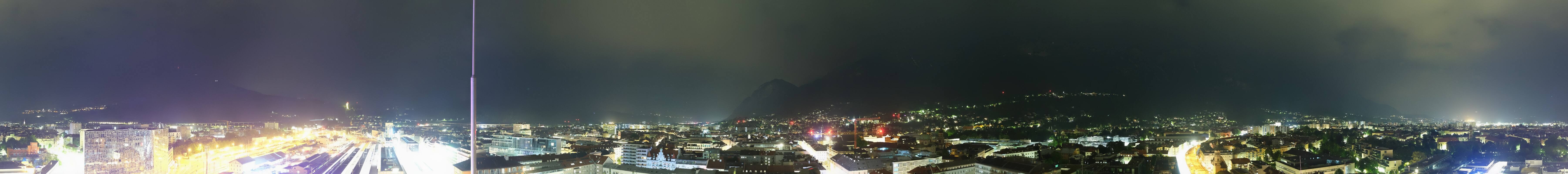 Archiv Foto Webcam Panoramablick - Innsbruck