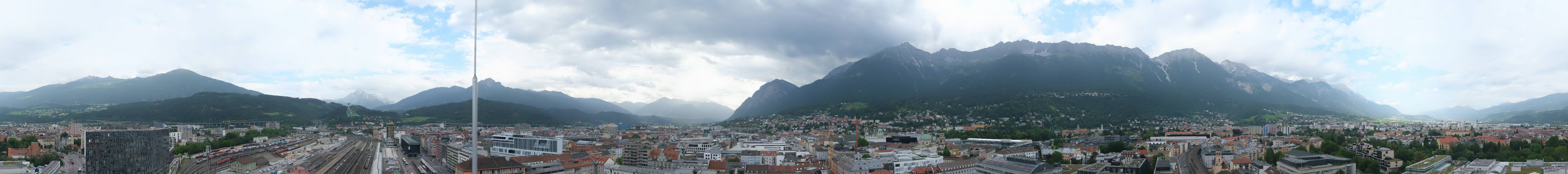 Archived image Webcam Innsbruck - panoramic view