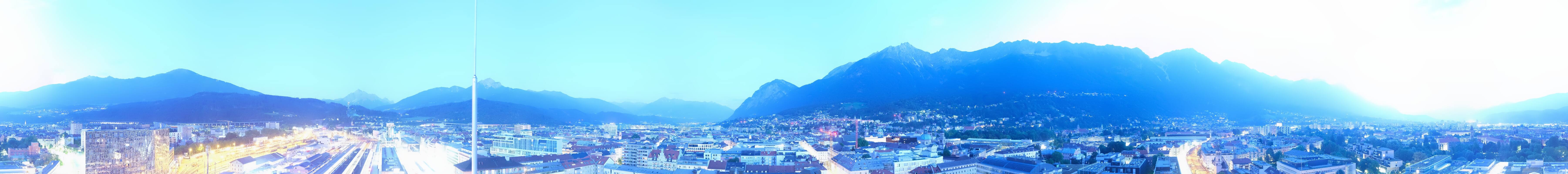 Archiv Foto Webcam Panoramablick - Innsbruck