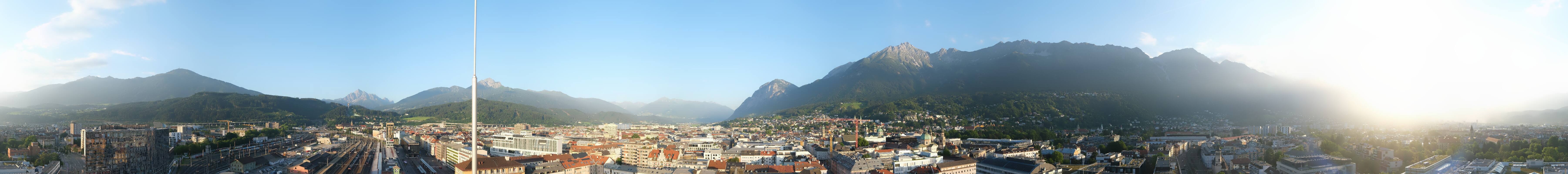 Archived image Webcam Innsbruck - panoramic view