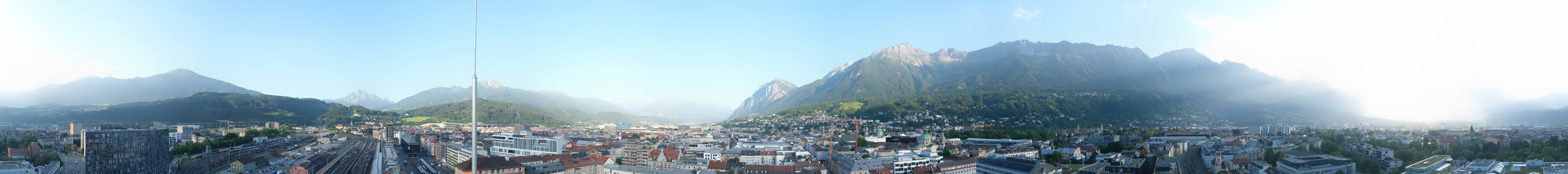 Archived image Webcam Innsbruck - panoramic view