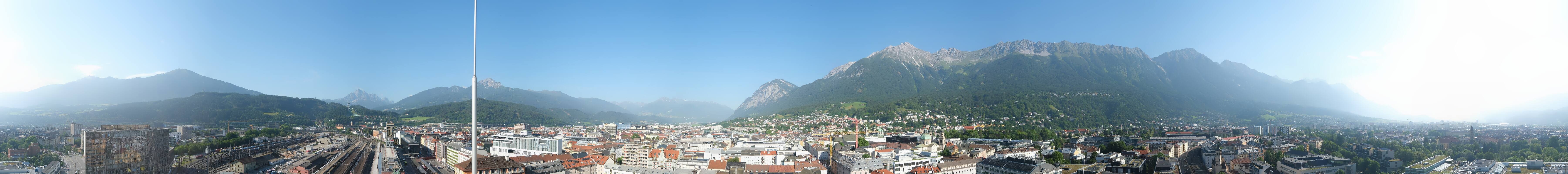 Archived image Webcam Innsbruck - panoramic view