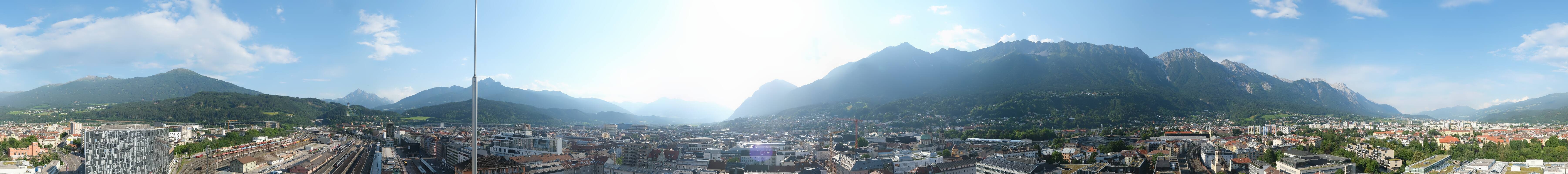 Archived image Webcam Innsbruck - panoramic view
