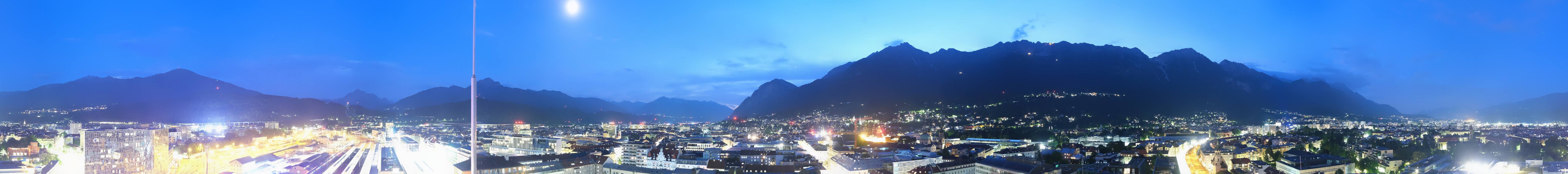 Archiv Foto Webcam Panoramablick - Innsbruck